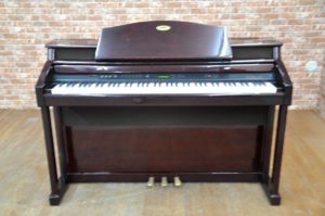 KAWAI 電子ピアノ CA1000GP 100V マホガニー アップライトピアノ 鍵盤楽器 木製鍵盤 練習用 レッスン 伴奏 演奏 自宅用を買い取りました！(^_-)-☆