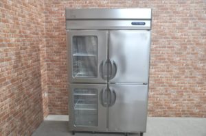 フクシマ 縦型冷凍冷蔵庫 ARN-122PMD 業務用4ドア 2017年製 フリーザー 冷凍ストッカーを買い取りました(^_-)-☆