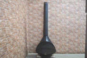 暖炉 ZIRCON38 ストーブ暖炉 薪ストーブ 暖房 空調 筒状 円錐形 モダンを買い取りました(^_-)-☆