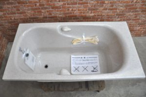 クリナップ 人工大理石浴槽 FTG-140I W1400×D750×H620 お風呂 浴室 バス 風呂釜 ふろがま 和モダン 未使用品を買い取りました(^_-)-☆