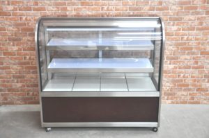 大穂 冷蔵ショーケース OHGP-Tb-1200B 2017年製 100Ｖ 冷蔵庫 ブラウン 業務用を買い取りました(^_-)-☆