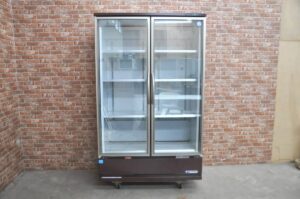 フクシマ リーチイン冷蔵ショーケース MRS-40GWTR5 2014年製 冷蔵庫を