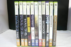 Xbox 360 ゲーム ソフト 11本 HALO3 HALO4 BORDERLANDS ACE COMBAT6 タイタンフォール ギアーズ オブ ウォー セットを買い取りました♪(^_-)-☆