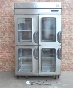 フクシマ リーチイン冷蔵ショーケース PRD-120RM7-G 業務用4ドア 2016年製 冷蔵庫を買い取りました♪(^_-)-☆