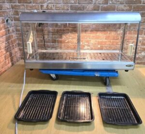 タイジ 温蔵ショーケース OS-900N(S) 100V W900×D350×H460 業務用 温蔵庫を買い取りました♪