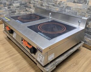 MARUZEN マルゼン IHコンロ 2連 MIHX-33D 2020年製 電磁調理器 三相200V 業務用を買い取りました♪