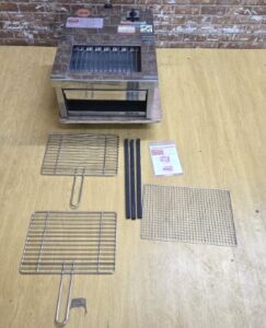 ヒゴグリラー 綺麗 超美品 電気グリラー 単相200V 二刀流 業務用 焼物器を買い取りました♪