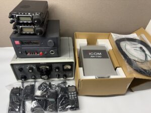 アマチュア無線機 周辺機器 大量まとめて ICOM AH-730 Collins 75S-3 DIAMOND GSV3000など買取ました♪